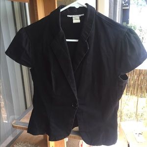 Charlotte Russe cap sleeved jacket - L